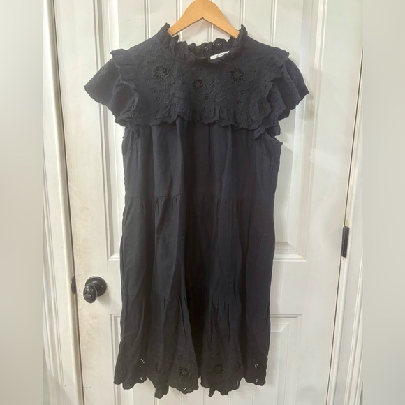 SEA NEW YORK Kiara Eyelet flutter Tunic Dress - Picture 6 of 16